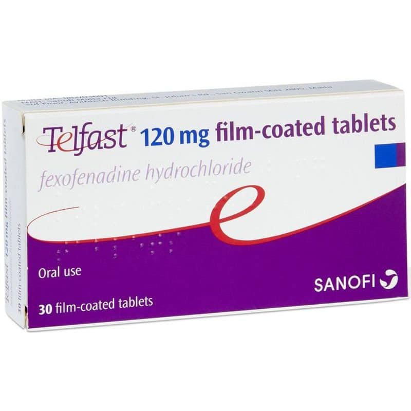 Telfast 120mg tablets