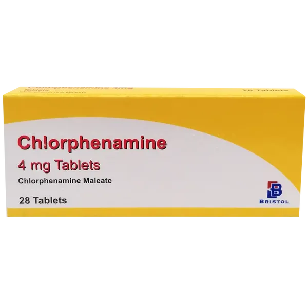 Chlorphenamine 4mg Tablets