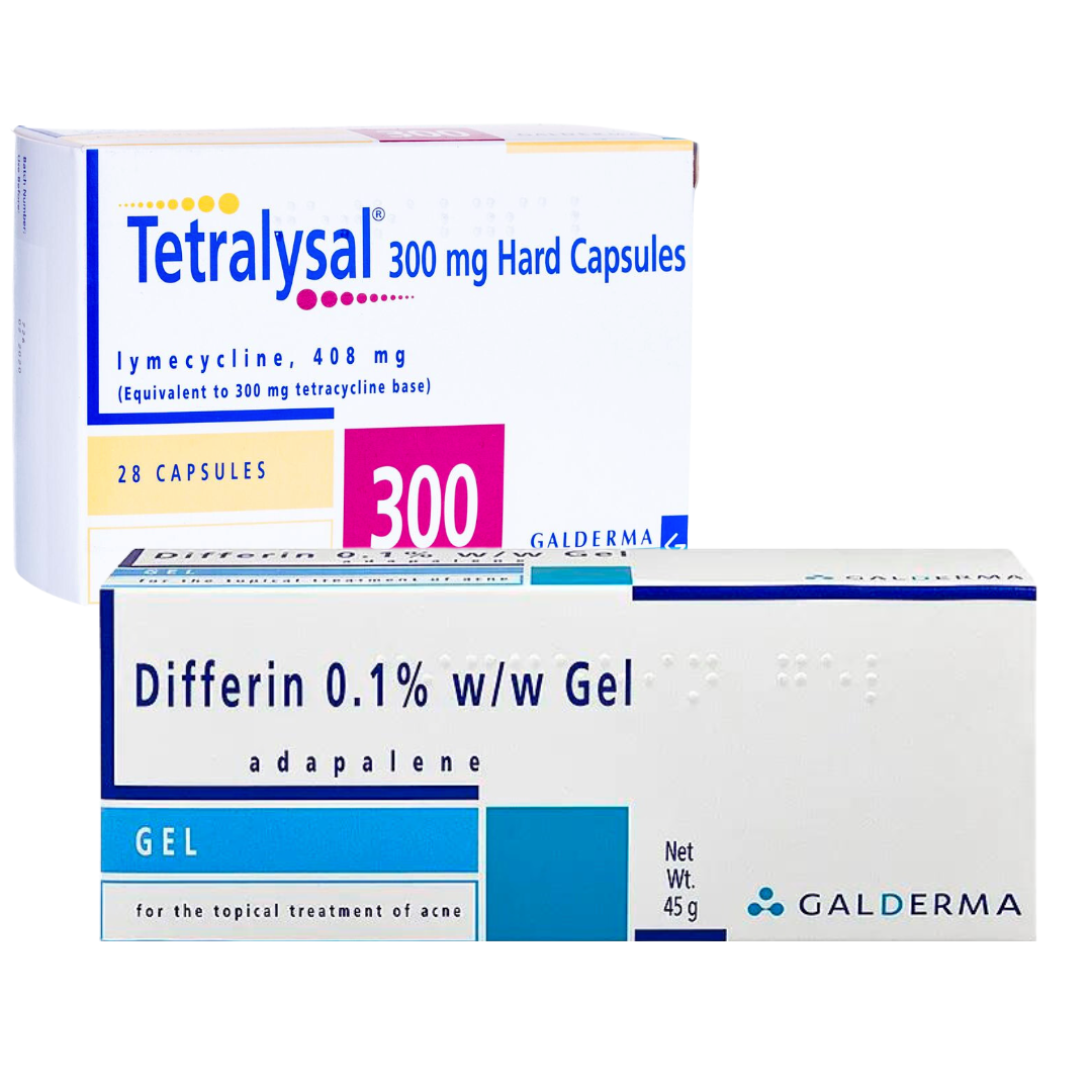 Tetralysal and Differin