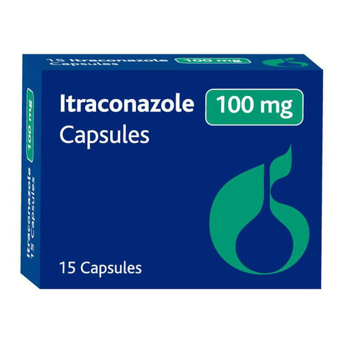 Itraconazole 100mg Capsules